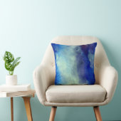 ブルーウォーター色風水スロー用クッション クッション (椅子)