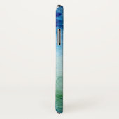 ブルーウォーター色iPhoneケース Case-Mate iPhoneケース (裏面/右)