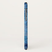 ブルーウォーター色iPhoneケース Case-Mate iPhoneケース (裏面/左)