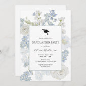 ブルーウォーター花花花卒業パーティー 招待状 (正面/裏面)