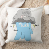 ブルーウォーター装飾用クッション クッション (ブランケット)