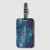 ブルーウォーター銀河系宇宙星名 ラゲッジタグ (正面縦)