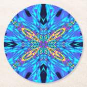 ブルーウォーター ラウンドペーパーコースター (正面)