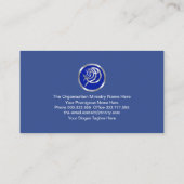 ブルーウォーター《写真》ぼけ味イクサス魚牧師 名刺 (裏面)