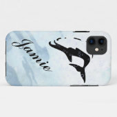 ブルーウォーターDOLPHIN iphoneカバー Case-Mate iPhoneケース (裏面(横))