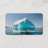 ブルーウォータ澄んーの氷山 名刺 (正面)