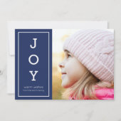 ブルーウォーミングズモダンジョイ休日の写真 シーズンカード (正面)