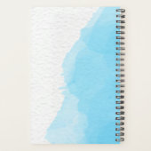 ブルーウォーモダンターカラーファッションビジネスヤード プランナー手帳 (裏面)