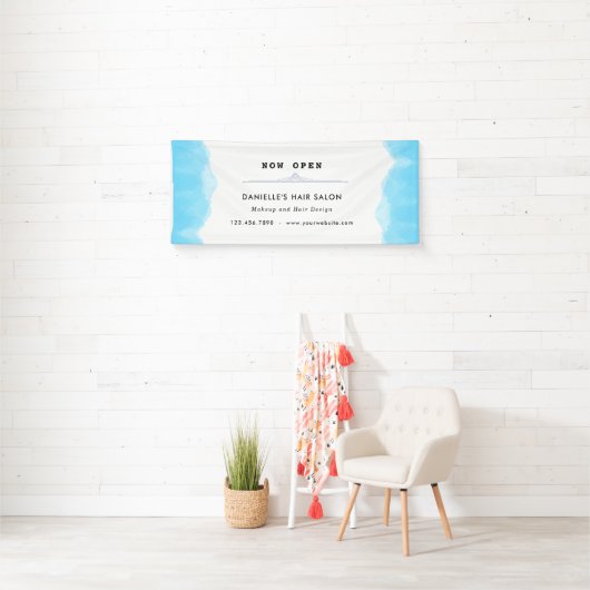 ブルーウォーモダンターカラーファッション事業 横断幕 (インサイチュ)