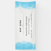 ブルーウォーモダンターカラーファッション事業 横断幕 (縦)