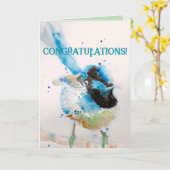 ブルーウォーレンウォーターカラーオフィシャルアクア カード (黄色い花)