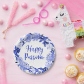 ブルーウォー王室のターカラーフローラハッピーパスソーバー ペーパープレート (パーティー)