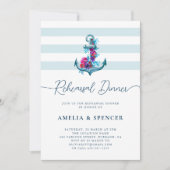 ブルーウォー航海のトカラーいかりリハーサルディナー 招待状 (正面)