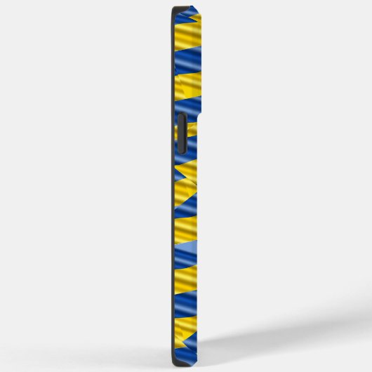 ブルーウクライナとイエローウクライナのインスピレーション平和アンチ戦争 Case-Mate iPhoneケース (裏面 / 右)