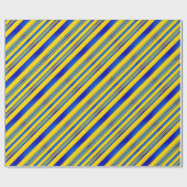 ブルーウクライナとイエローウクライナのインスピレーション ラッピングペーパー (フラット)