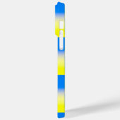 ブルーウクライナとイエローウクライナ戦争のない平和 Case-Mate iPhoneケース (裏面 / 左)