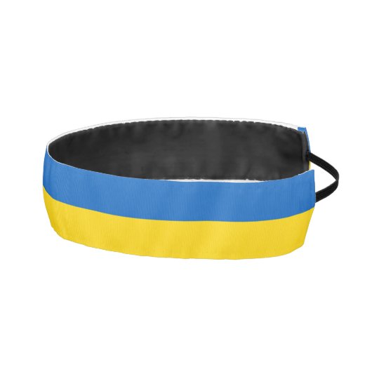 ブルーウクライナとイエローウクライナ アスレチックヘッドバンド (右)