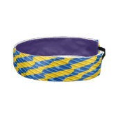 ブルーウクライナインスパイア平和アンチ戦争 アスレチックヘッドバンド (右)