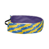 ブルーウクライナインスパイア平和アンチ戦争 アスレチックヘッドバンド (左)