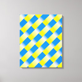 ブルーウクライナインスパイア平和アンチ戦争 キャンバスプリント