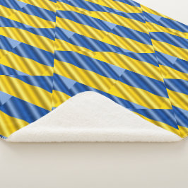 ブルーウクライナインスパイア平和アンチ戦争 シェルパブランケット