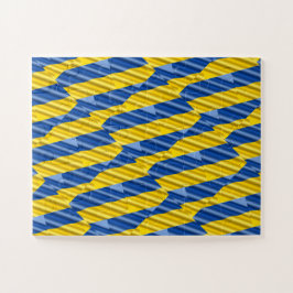 ブルーウクライナインスパイア平和アンチ戦争 ジグソーパズル