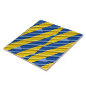 ブルーウクライナインスパイア平和アンチ戦争 タイル (側面)