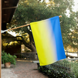 ブルーウクライナインスパイア平和アンチ戦争 ハウスフラッグ