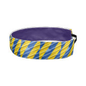 ブルーウクライナインスパイア平和戦争 アスレチックヘッドバンド (右)