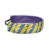 ブルーウクライナインスパイア平和戦争 アスレチックヘッドバンド (左)