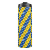 ブルーウクライナインスパイア平和戦争 タンブラー (正面)