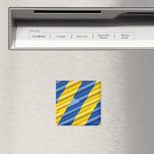 ブルーウクライナインスパイア平和戦争 マグネット (インサイチュ (食洗機))