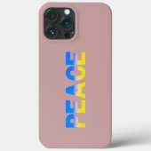 ブルーウクライナインスパイア平和戦争 Case-Mate iPhoneケース (裏面)
