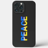 ブルーウクライナインスパイア平和戦争 Case-Mate iPhoneケース (裏面)