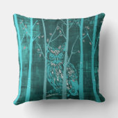 ブルーウグランジクロウ クッション (裏面)