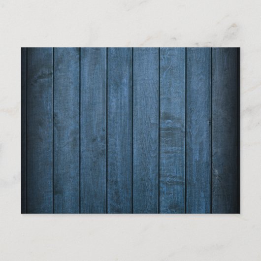 ブルーウッドお祝いオブライフ葬儀招待状 案内ポストカード (裏面)