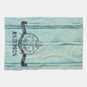 ブルーウッドウェルカムトゥザレイクハウス キッチンタオル (横)