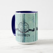 ブルーウッドウェルカムトゥザレイクハウス マグカップ (正面左)