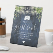 ブルーウッドストリングライトグリーン写真集 台座サイン (インサイチュ)