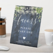 ブルーウッドストリングライト グリーン ボヘミアンフェイバー 台座サイン (インサイチュ)