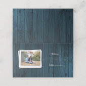 ブルーウッドフォト披露宴座席表 プレイスカード (外部開封)
