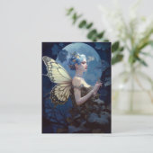 ブルーウッドランドフェアリーファンタジー ポストカード (スタンド正面)