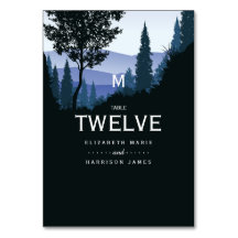 ブルーウッドランド素朴の結婚森