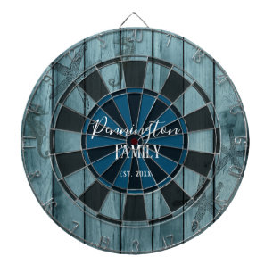 ブルーウッド海ライフカスタムファミリ名  ダーツボード