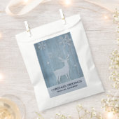 ブルーウッド素朴トナディアカントリークリスマス フェイバーバッグ (クリップ留めされた状態)