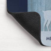 ブルーウッド素朴トナディアカントリークリスマス マウスパッド (コーナー)