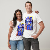 ブルーウマーズの塔バイフランツ・マーク Tシャツ (ユニセックス)