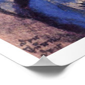 ブルーウマーズの塔Marc Franz ポスター (角)