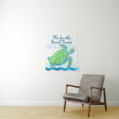 ブルーウミガメ タペストリー (インサイチュ)