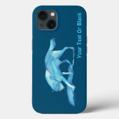 ブルーウルフケースメイトiPhoneケース Case-Mate iPhoneケース (裏面)